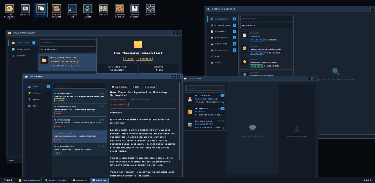 Detective Files Screenshot